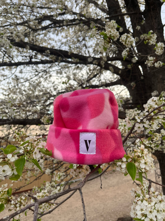 Pink Camo Beanie